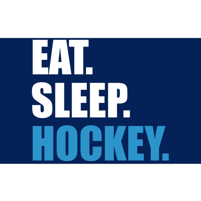 Eat Sleep Hockey Bumper Sticker