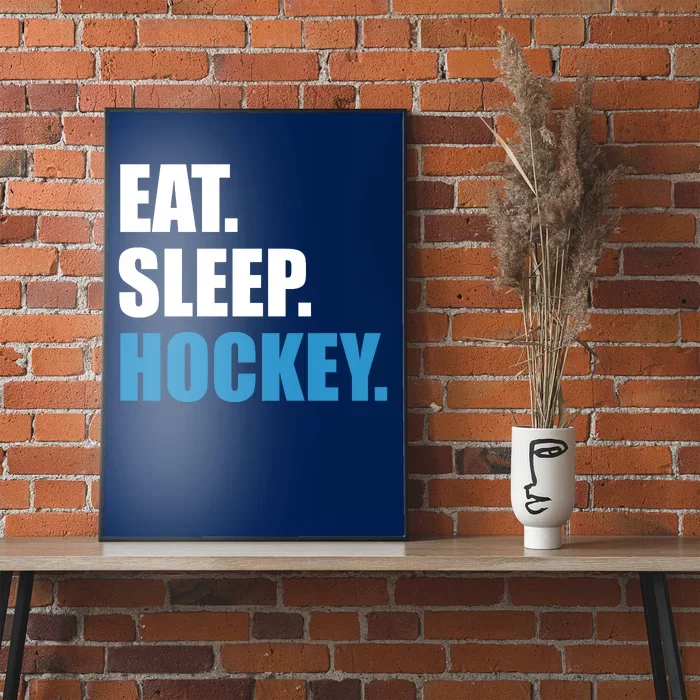 Eat Sleep Hockey Poster