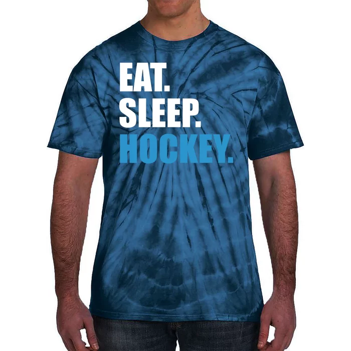 Eat Sleep Hockey Tie-Dye T-Shirt