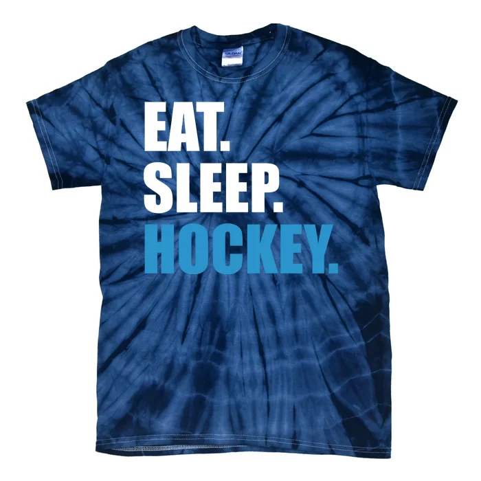 Eat Sleep Hockey Tie-Dye T-Shirt