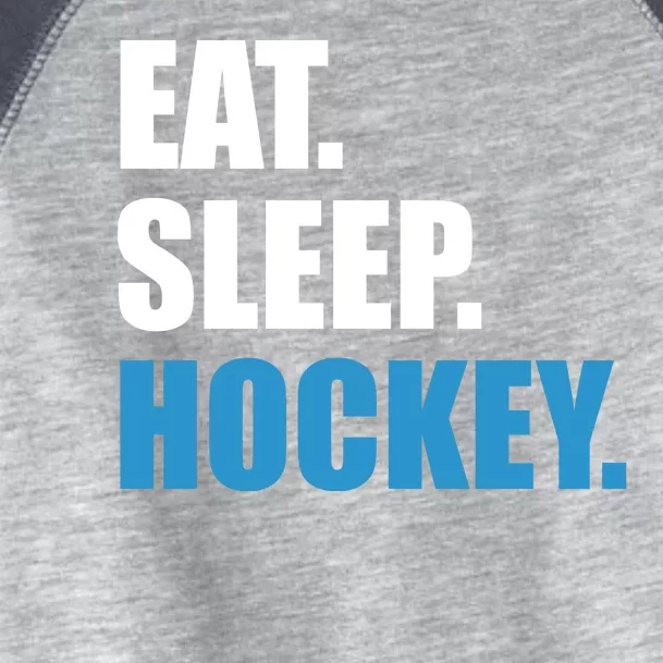 Eat Sleep Hockey Toddler Fine Jersey T-Shirt