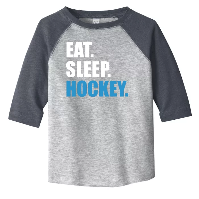 Eat Sleep Hockey Toddler Fine Jersey T-Shirt