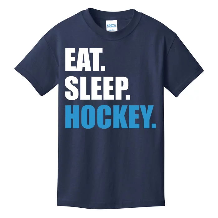 Eat Sleep Hockey Kids T-Shirt