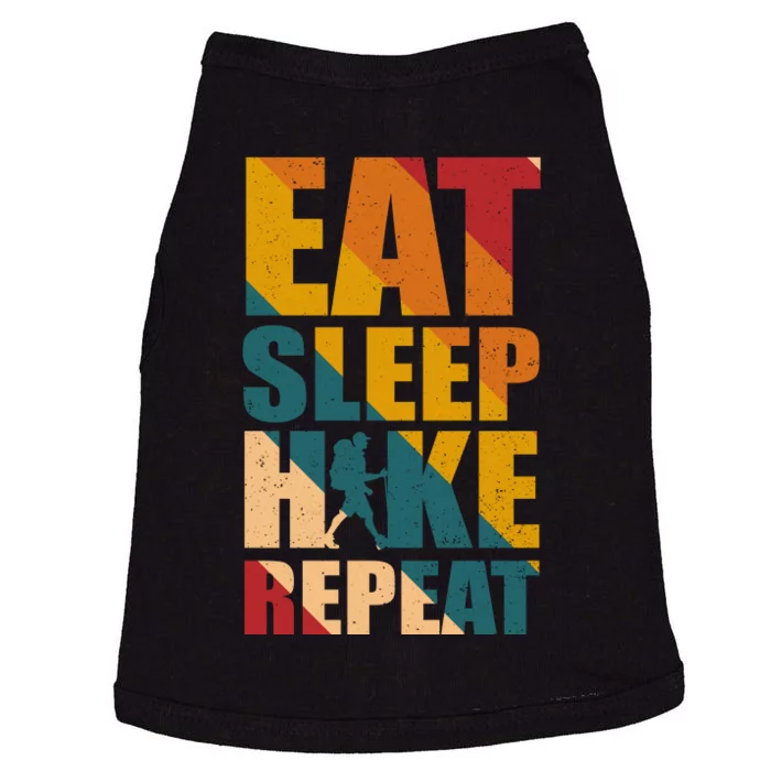 Eat Sleep Hike Repeat Doggie Tank