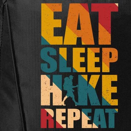 Eat Sleep Hike Repeat City Backpack