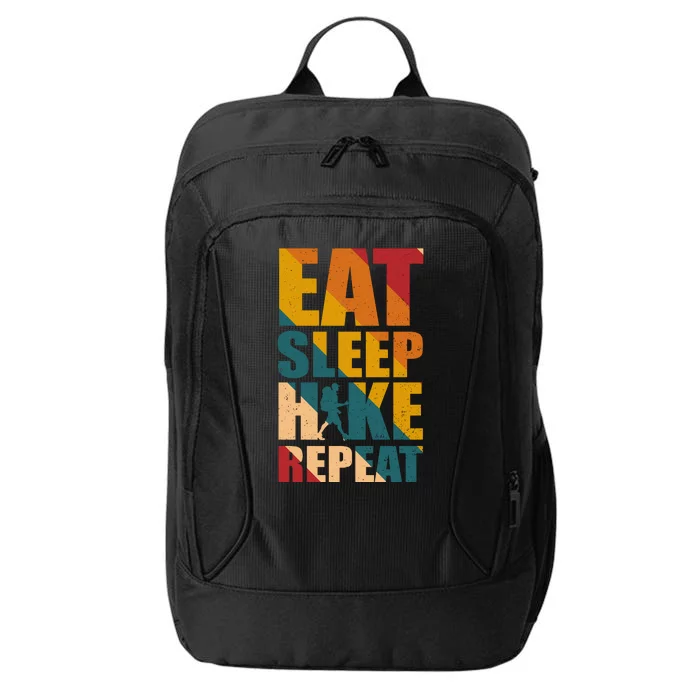 Eat Sleep Hike Repeat City Backpack