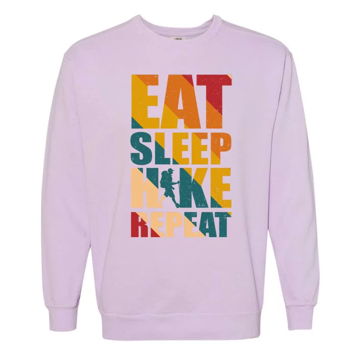 Eat Sleep Hike Repeat Garment-Dyed Sweatshirt