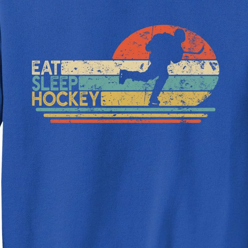 Eat Sleep Hockey Player And Fan Gift Tall Sweatshirt