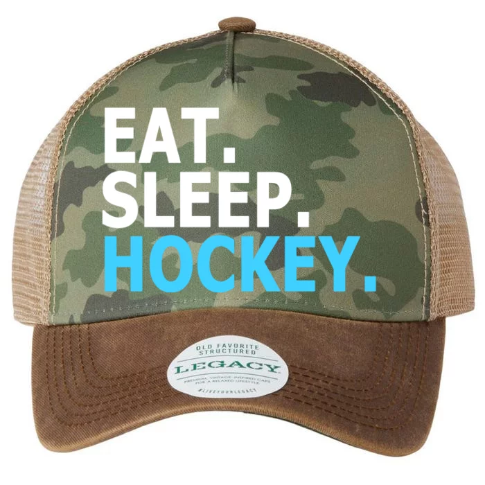 Eat. Sleep. Hockey. Legacy Tie Dye Trucker Hat