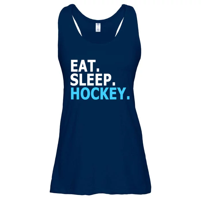 Eat. Sleep. Hockey. Ladies Essential Flowy Tank