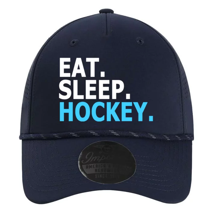 Eat. Sleep. Hockey. Performance The Dyno Cap