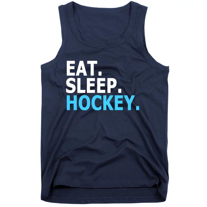 Eat. Sleep. Hockey. Tank Top