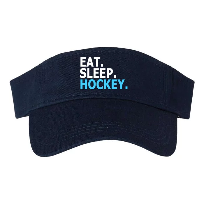 Eat. Sleep. Hockey. Valucap Bio-Washed Visor