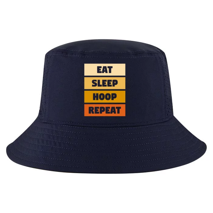 Eat Sleep Hula Repeat Fitness Gym Workout Meaningful Gift Cool Comfort Performance Bucket Hat