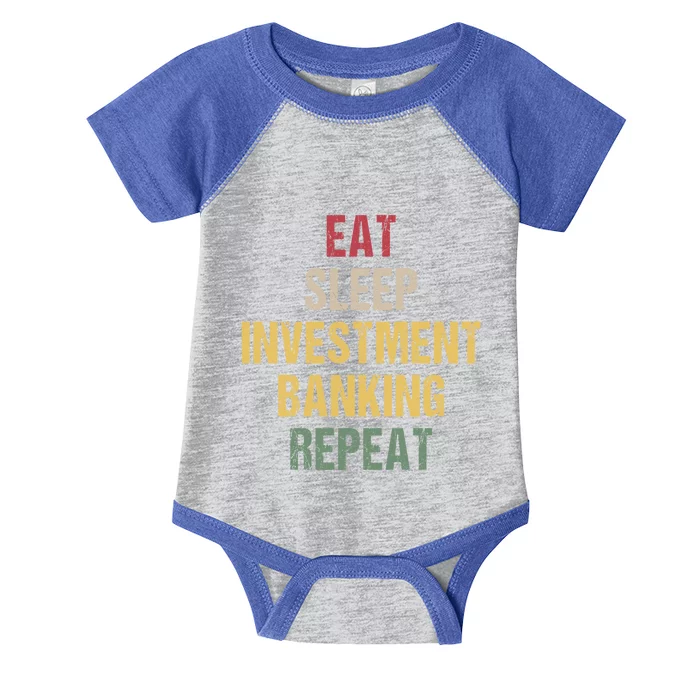 Eat Sleep Investt Banking Cool Gift Infant Baby Jersey Bodysuit