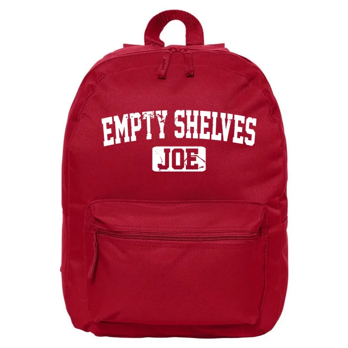 Empty Shelves Joe Vintage Logo 16 in Basic Backpack