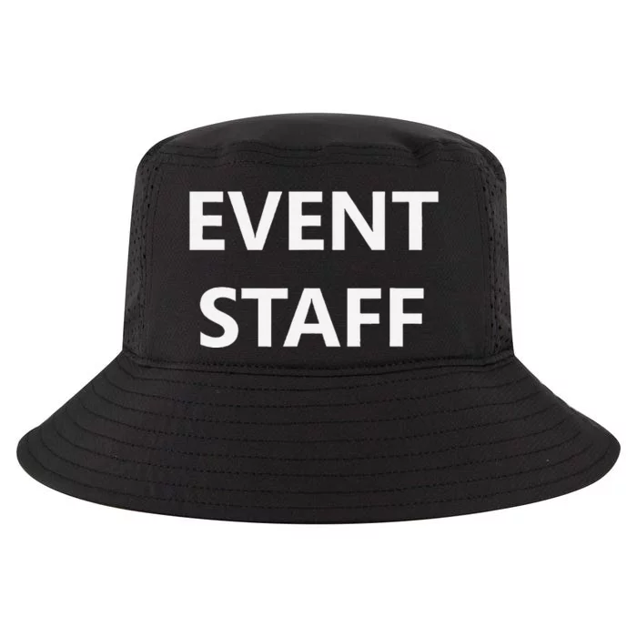 Event Staff Job Worker Employee Uniform Cool Comfort Performance Bucket Hat