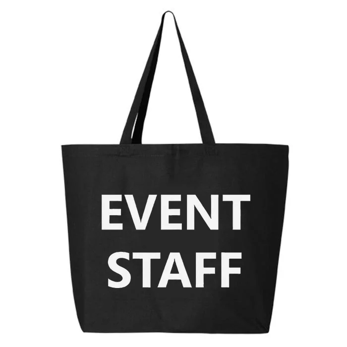 Event Staff Job Worker Employee Uniform 25L Jumbo Tote