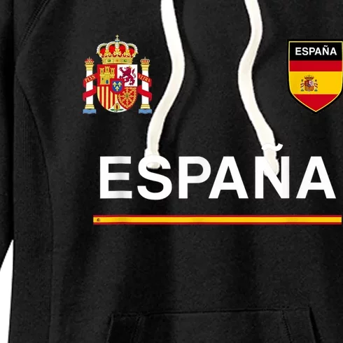 Espana Sport/Soccer Jersey Tee Flag Football Madrid Women's Fleece Hoodie