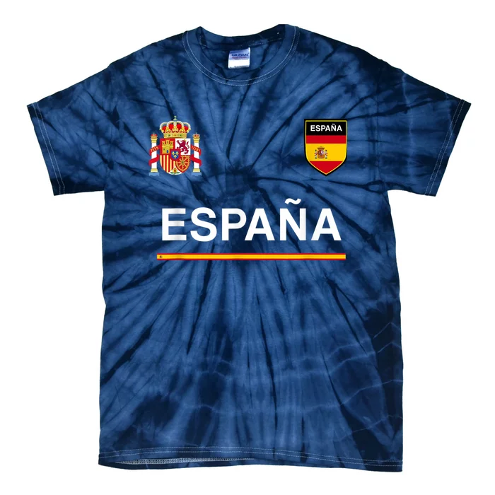 Espana Sport/Soccer Jersey Tee Flag Football Madrid Tie-Dye T-Shirt