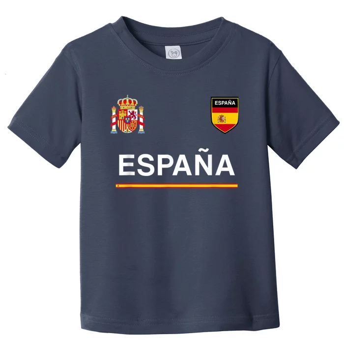 Espana Sport/Soccer Jersey Tee Flag Football Madrid Toddler T-Shirt