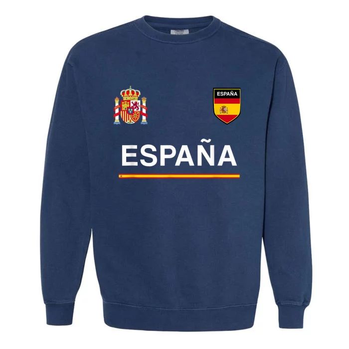 Espana Sport/Soccer Jersey Tee Flag Football Madrid Garment-Dyed Sweatshirt