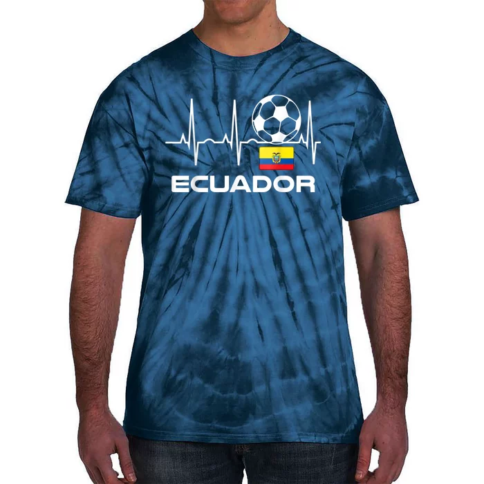 Ecuador Soccer Jersey Shirt - Ecuadorian Futbol Tie-Dye T-Shirt