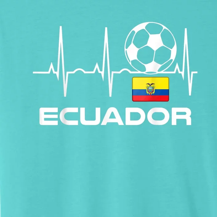 Ecuador Soccer Jersey Shirt - Ecuadorian Futbol ChromaSoft Performance T-Shirt