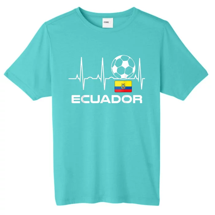 Ecuador Soccer Jersey Shirt - Ecuadorian Futbol ChromaSoft Performance T-Shirt