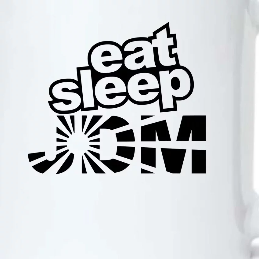 Eat Sleep JDM Tuner Car Lover Black Color Changing Mug