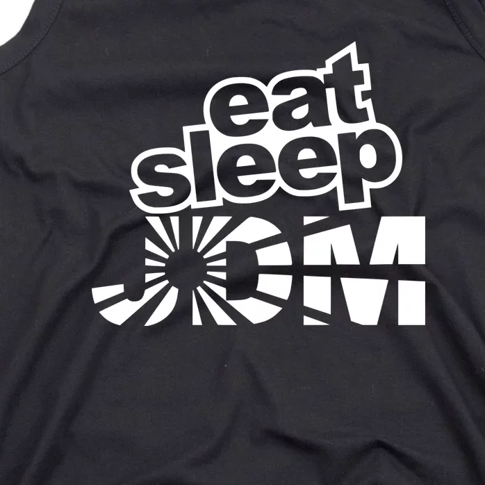 Eat Sleep JDM Tuner Car Lover Tank Top