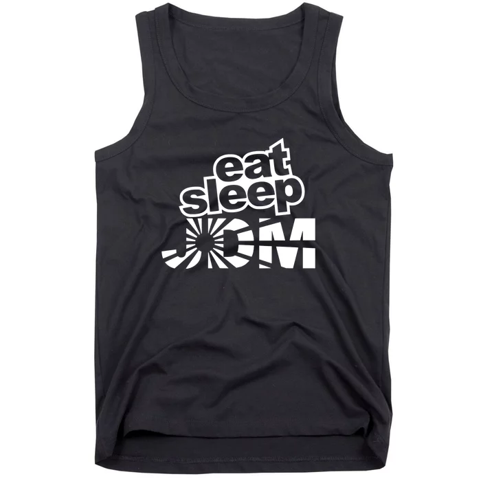 Eat Sleep JDM Tuner Car Lover Tank Top