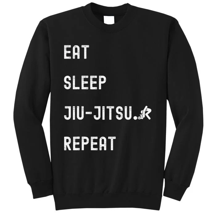 Eat Sleep Jiujitsu Repeat Sweatshirt