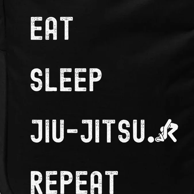 Eat Sleep Jiujitsu Repeat Impact Tech Backpack