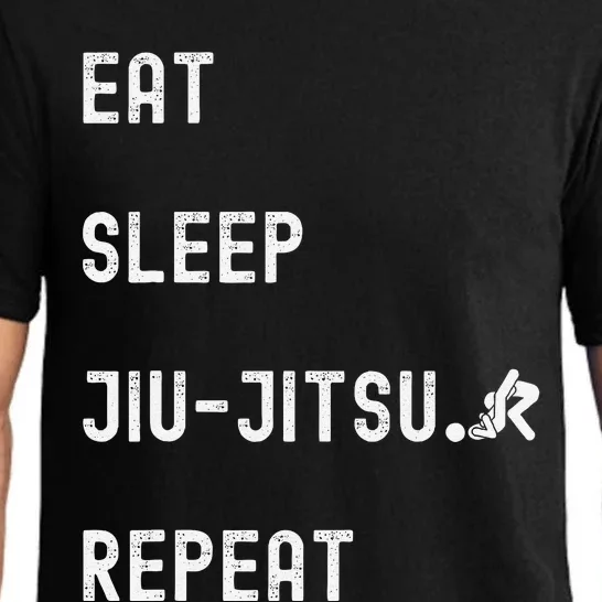 Eat Sleep Jiujitsu Repeat Pajama Set