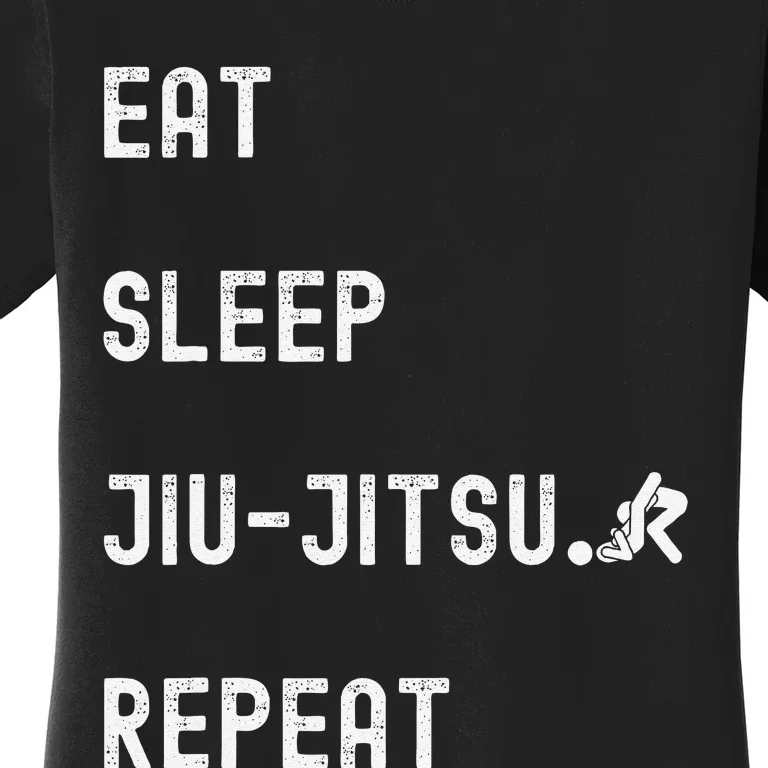 Eat Sleep Jiujitsu Repeat Women's T-Shirt