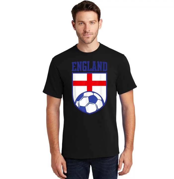 England Soccer Jersey Gift England Football Fans Tall T-Shirt