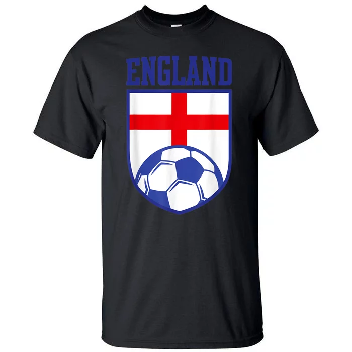 England Soccer Jersey Gift England Football Fans Tall T-Shirt