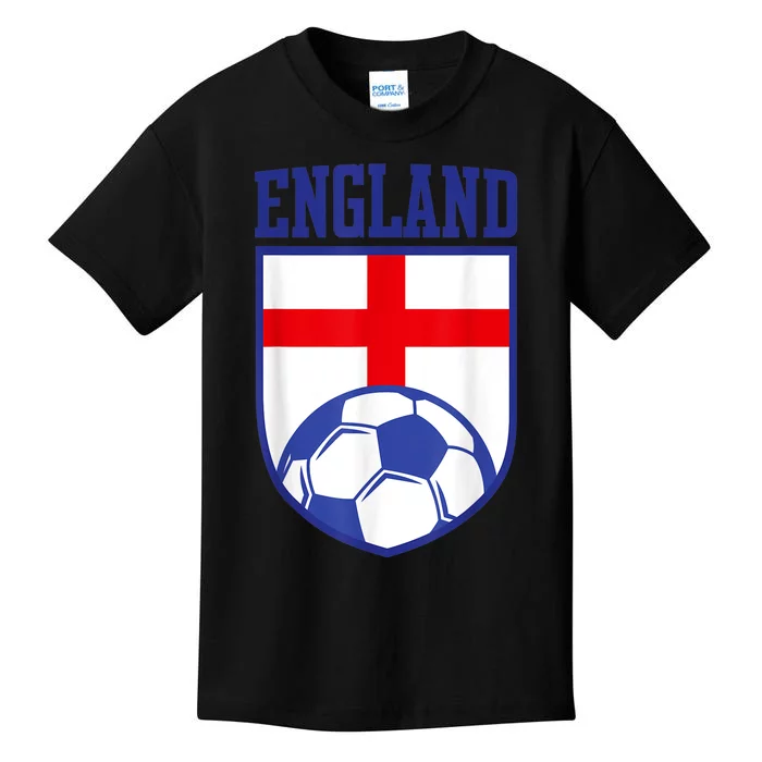 Soccer Shirt - White/England - Kids