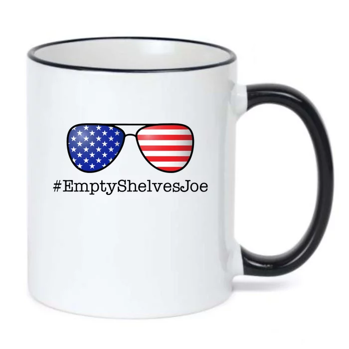 Empty Shelves Joe, #EmptyShelvesJoe USA Shades Black Color Changing Mug