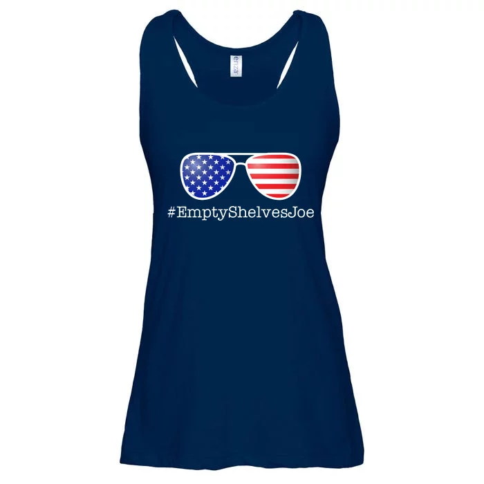 Empty Shelves Joe, #EmptyShelvesJoe USA Shades Ladies Essential Flowy Tank