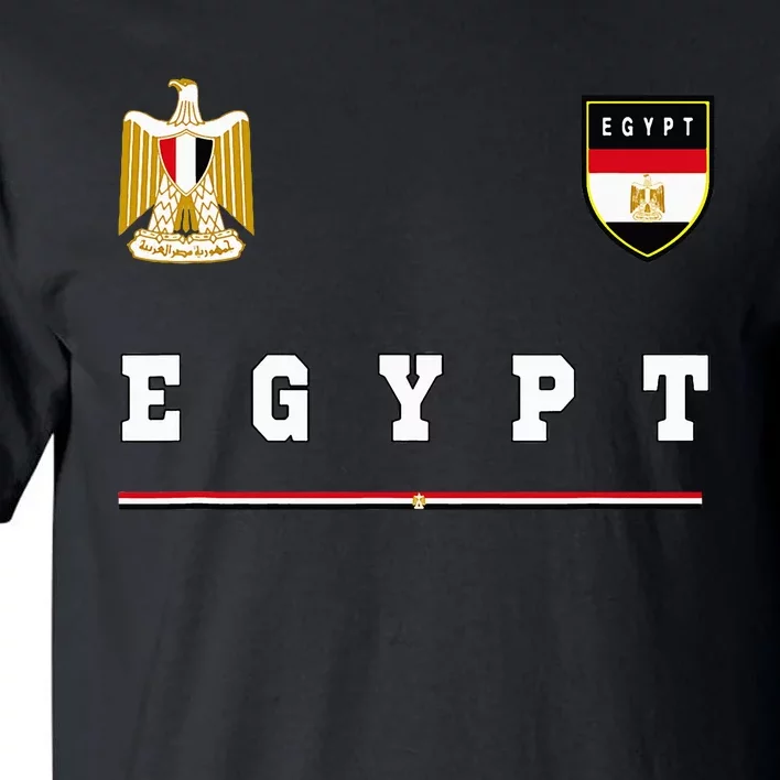 Egypt Sportsoccer Jersey Flag Football Cairo Tall T-Shirt