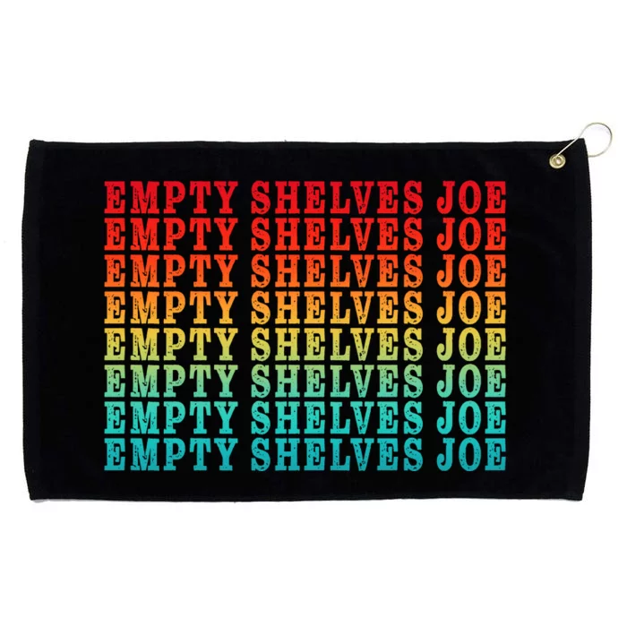 Empty Shelves Joe Anti Joe Biden Repeating Grommeted Golf Towel