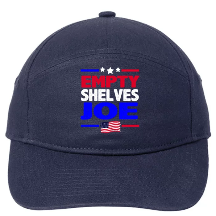 Empty Shelves Joe 7-Panel Snapback Hat