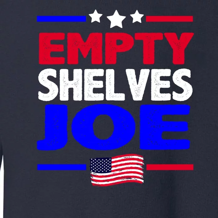 Empty Shelves Joe Toddler Sweatshirt