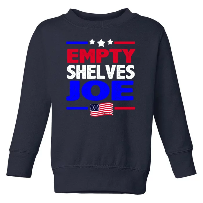 Empty Shelves Joe Toddler Sweatshirt