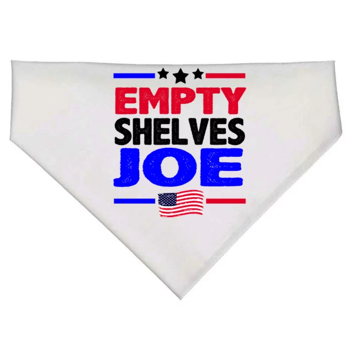 Empty Shelves Joe USA-Made Doggie Bandana