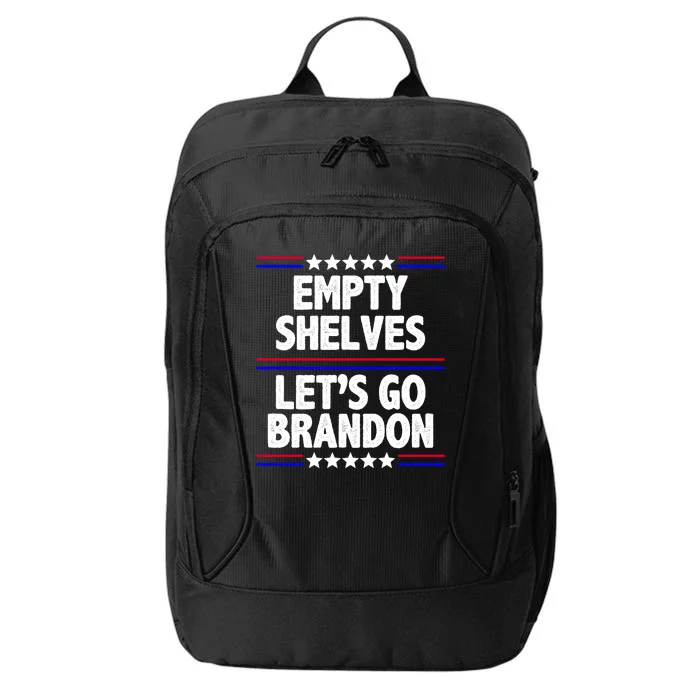 Empty Shelves Joe Let's Go Brandon City Backpack