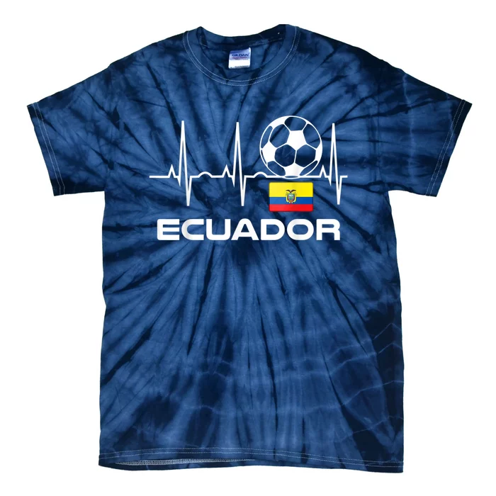 Ecuador Soccer Jersey Shirt - Ecuadorian Futbol Tie-Dye T-Shirt