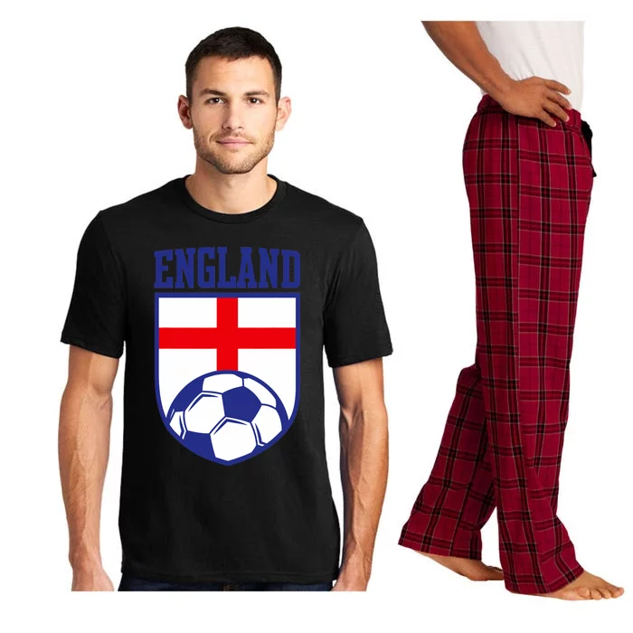 England Soccer Jersey Gift England Football Fans Pajama Set